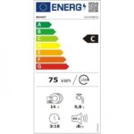 Brandt LVC144IB Lave‑vaisselle pose‑libre 14 couverts 60 cm – 44 dB Noir – Image 2