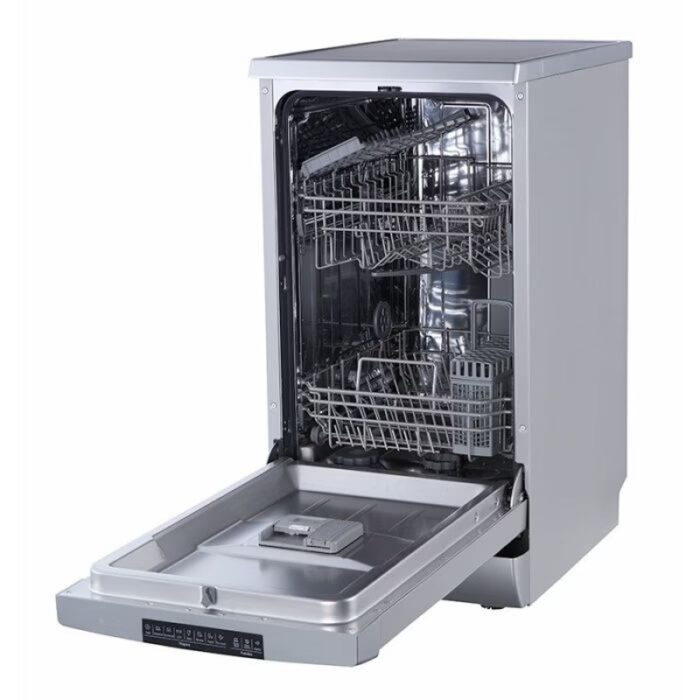 VALBERG SAD929C 10S44 C Lave‑vaisselle pose‑libre 10 couverts – 44 dB Silver – Image 2