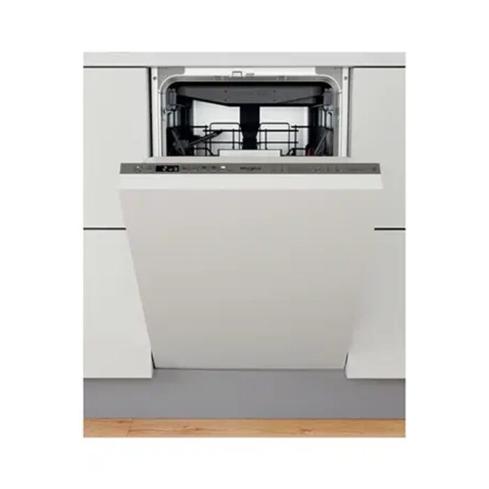 Whirlpool WSIO3O34PFEX Lave‑vaisselle encastrable 6ème Sens 45 cm – 44 dB – Image 1