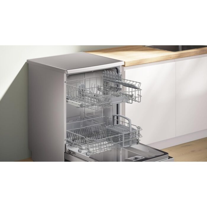 Bosch SMS26AI01F Lave‑vaisselle pose‑libre inox 60 cm – 48 dB – Image 2