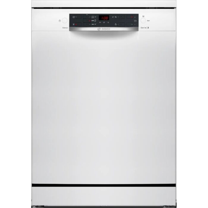 Bosch SMS25AW09F Lave‑vaisselle pose‑libre 12 couverts 60 cm – 48 dB blanc – Image 1