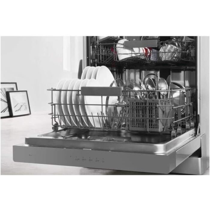 Whirlpool OWFC3C26X Lave‑vaisselle pose‑libre 14 couverts – 46 dB Inox – Image 2