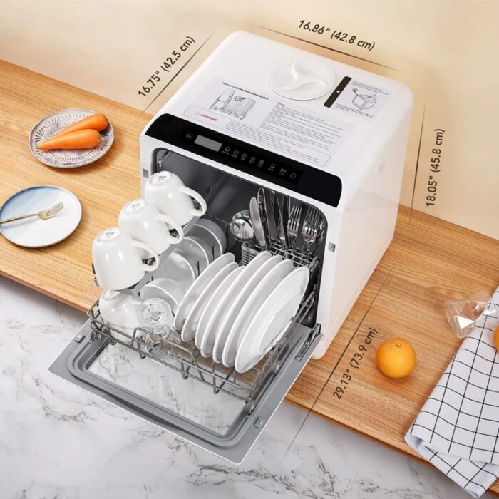 HAVA R01 Lave‑vaisselle de comptoir portable 5 L – 950 W – Image 3