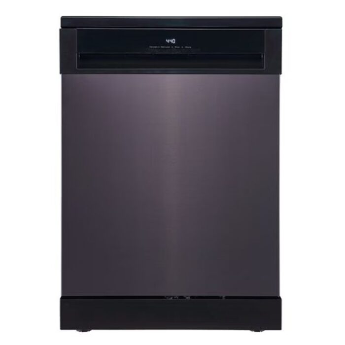 Valberg DXAD929C V2 16S43 A Lave‑vaisselle pose‑libre 16 couverts 60 cm – 43 dB Dark Inox – Image 1