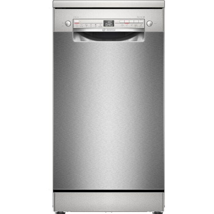 Bosch SPS2HKI58E Lave‑vaisselle pose‑libre 45 cm inox 10 couverts – Home Connect – Image 1