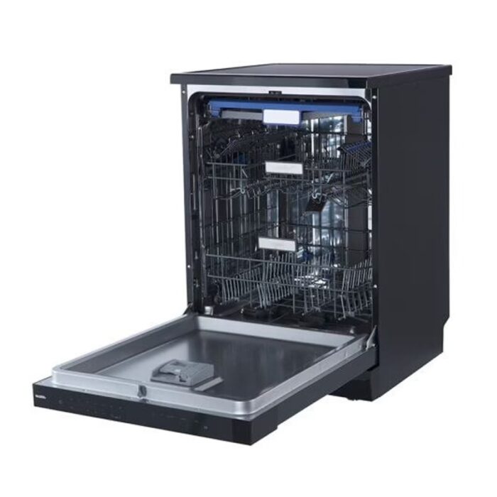 Valberg DXAD929C V2 16S43 A Lave‑vaisselle pose‑libre 16 couverts 60 cm – 43 dB Dark Inox – Image 6