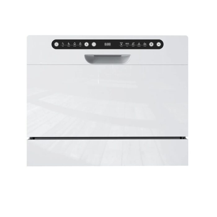 MEDEK MED8407 Lave‑vaisselle compact 6 couverts – 58 dB blanc – Image 1