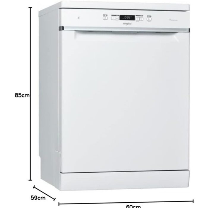 Whirlpool WFC3C42P Lave‑vaisselle 60 cm 14 couverts – 42 dB – Image 2