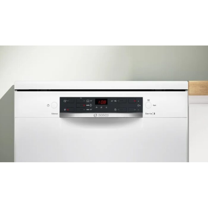 Bosch SMS25AW09F Lave‑vaisselle pose‑libre 12 couverts 60 cm – 48 dB blanc – Image 4
