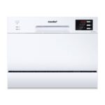 Comfee TD602E‑W Lave‑vaisselle pose‑libre 6 couverts – 47 dB 55 cm blanc