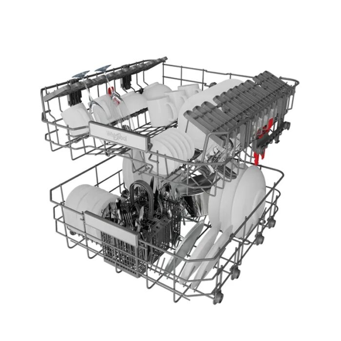 Whirlpool WFO3T142X Lave‑vaisselle inox 60 cm 14 couverts – 42 dB – Image 5