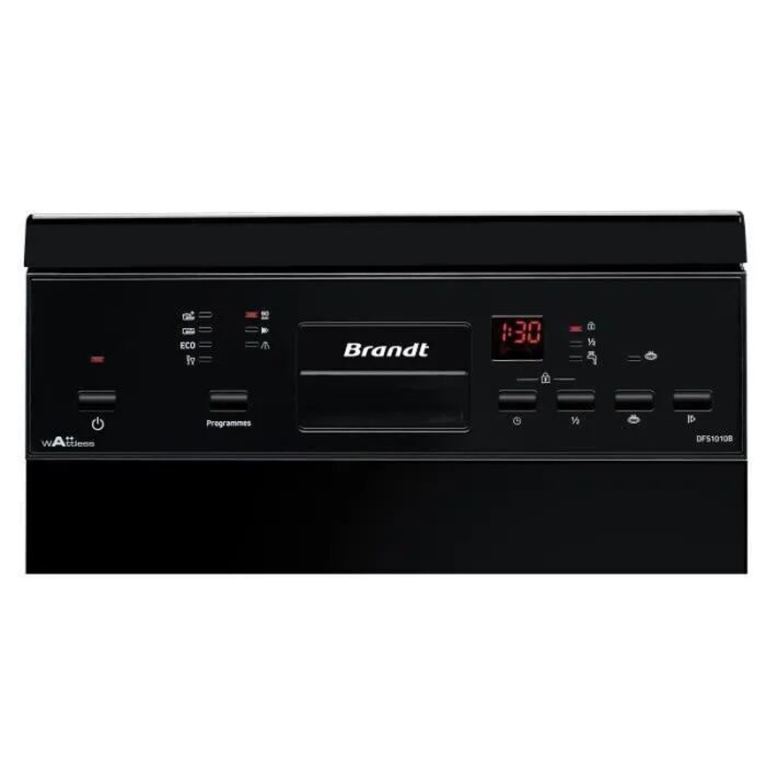 Brandt DFS1010B Lave‑vaisselle compact pose‑libre 10 couverts – 47 dB noir – Image 3