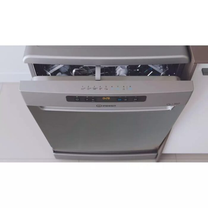 Indesit IOFD651X Lave‑vaisselle inox 14 couverts 9 programmes – 41 dB – Image 6