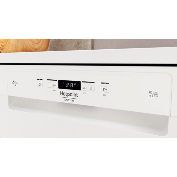 Hotpoint HFC3B+34W Lave‑vaisselle pose‑libre 60 cm 14 couverts – 44 dB blanc – Image 5